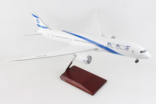 SkyMarks Boeing 787-9 El Al Israel 4X-EDA 1:100 Modellflugzeug