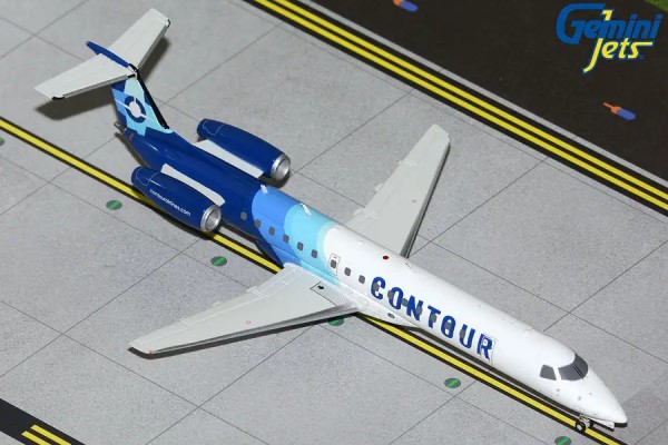 GeminiJets Embraer ERJ 145 LR/XR (EMB-145) Contour N12552 1:200 Modellflugzeug