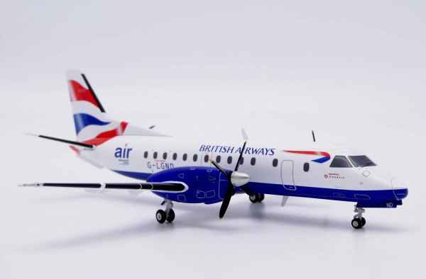 JC Wings Saab 340B British Airways Loganair G-LGND 1:200 Modellflugzeug