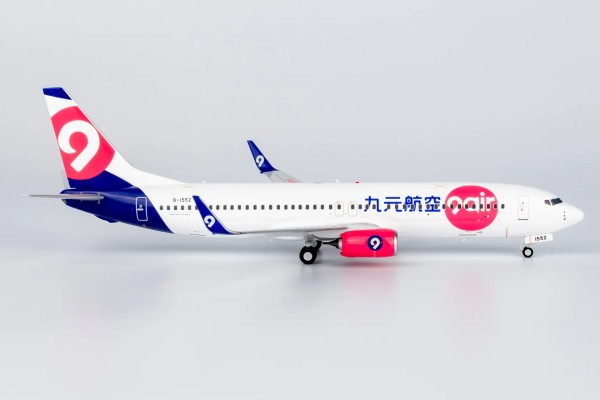NG Model Boeing 737-800 9Air new colors B-1552 1:200 Modellflugzeug