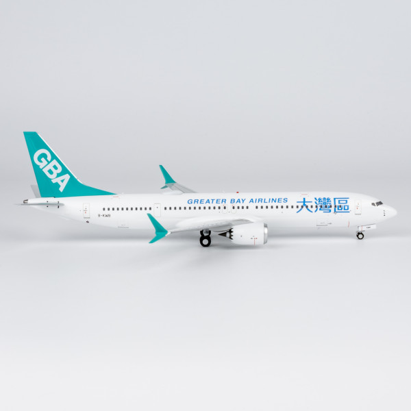 NG Model Boeing 737-MAX9 GBA Greater Bay Airlines B-KWB 1:200 Modellflugzeug
