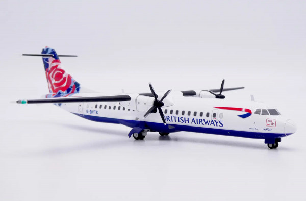 JC Wings ATR 72-200 British Airways "Chelsea Rose" G-BVTK 1:200 Modellflugzeug