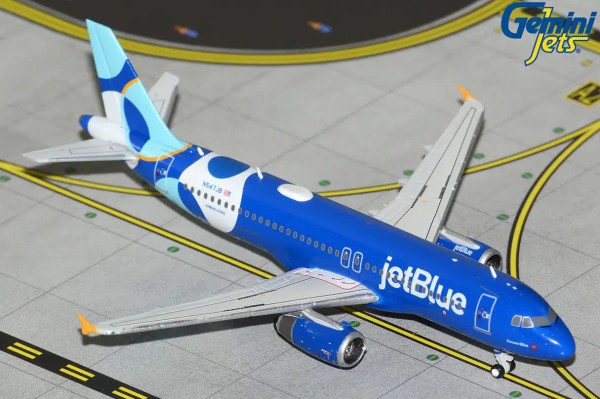 GeminiJets Airbus A320-200 JetBlue "Forever Blue" N547JB 1:400 Modellflugzeug