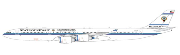 Airbus A340-500 Kuwait Government 9K-GBA Scale 1/200
