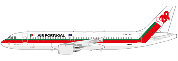Airbus A320 TAP Air Portugal CS-TNC Scale 1/200