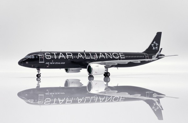 JC Wings Airbus A321neo Air New Zealand "Star Alliance" ZK-OYB 1:200 Modellflugzeug