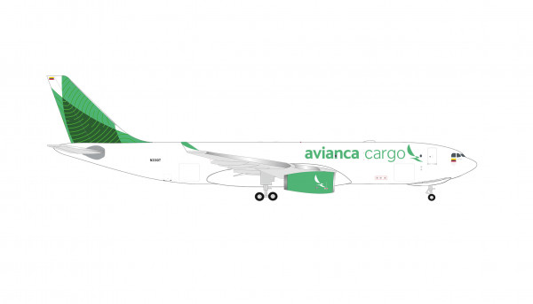 Herpa Wings Airbus A330-200F Avianca Cargo "Green Livery" N331QT 1:500 Modellflugzeug