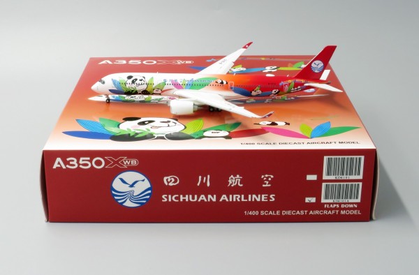Airbus A350-900 Sichuan "Panda" FD B-301D Scale 1/400