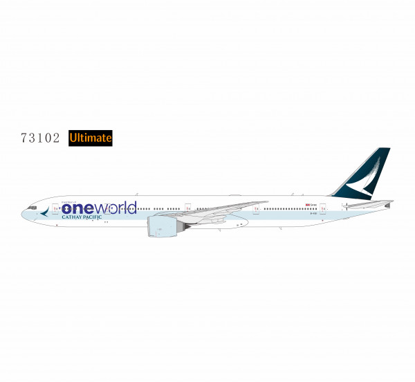NG Model Boeing 777-300ER Cathay Pacific "oneworld" Ultimate B-KQI 1:400 Modellflugzeug