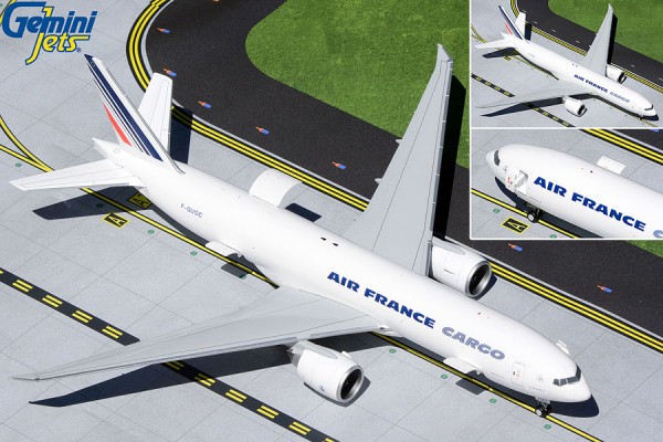 Boeing 777-200LRF Air France Cargo Interactive Series F-GUOC Scale 1/200