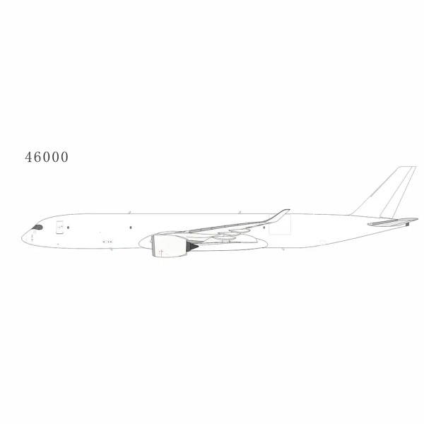NG Model Airbus A350F Blank 1:400 Modellflugzeug