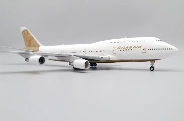 JC Wings Boeing 747-400 Atlas Air "Gold" N322SG 1:200 Modellflugzeug