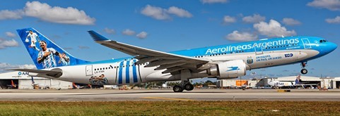 Airbus A330-200 Aerolíneas Argentinas "Argentina Football Livery" LV-FVH Scale 1/400