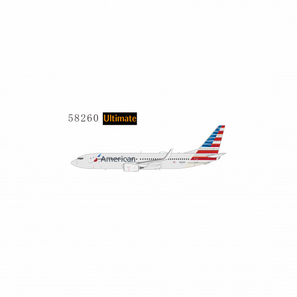NG Model Boeing 737-800 American Ultimate N883NN 1:400 Modellflugzeug