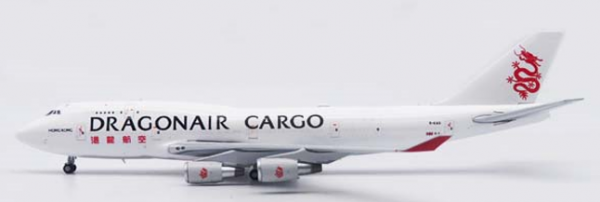 JC Wings Boeing 747-400F Dragonair Cargo B-KAG 1:400 Modellflugzeug
