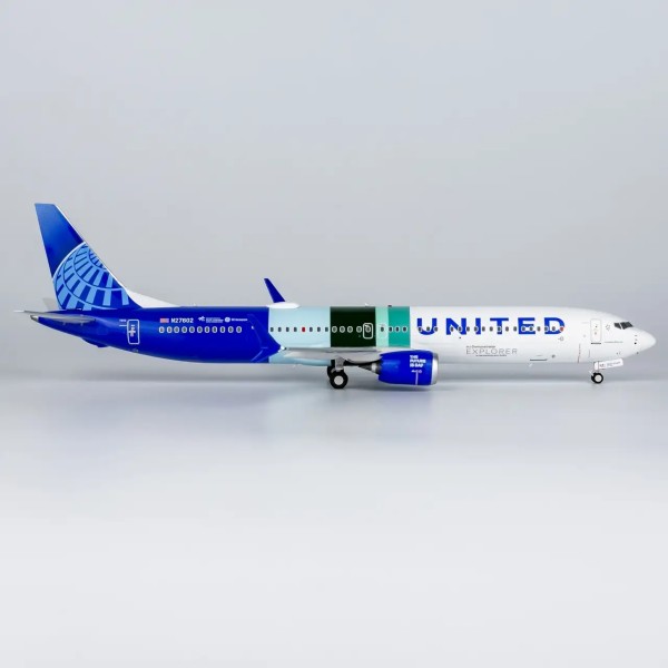 NG Model Boeing 737-MAX10 United "ecoDemonstrator Explorer" N27602 1:200 Modellflugzeug