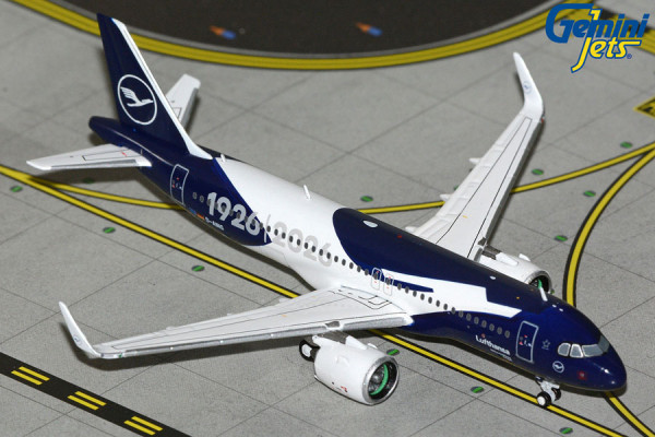 GeminiJets Airbus A320neo Lufthansa "100th Anniversary" 1:400 Modellflugzeug