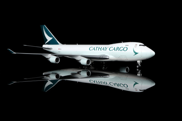 SQ Wings Boeing 747-400F Cathay Pacific Cargo Interactive B-LID 1:200 Modellflugzeug