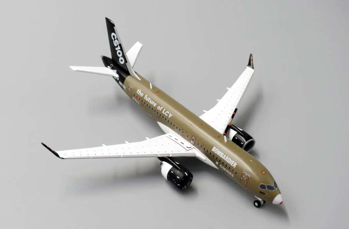 JC Wings Bombardier CS100 future of LCY C-GWYD 1:400 sichern