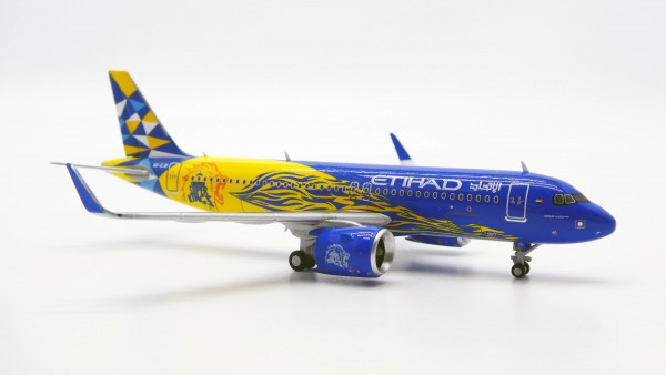 JC Wings Airbus A320neo Etihad "Chennai Super Kings" A6-EJB 1:400 Modellflugzeug
