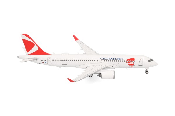 Herpa Wings Airbus A220-300 CSA Czech Airlines OK-FYD 1:400 Modellflugzeug