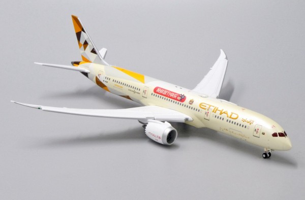 Boeing 787-9 Etihad Airways "TMALL Livery" Flaps Fown Version A6-BLM Scale 1/400