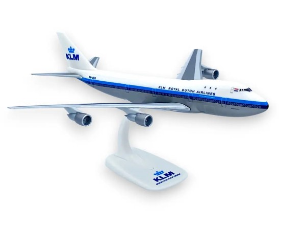 PPC Boeing 747-200 KLM Royal Dutch "2nd white" PH-BUA 1:250 Modellflugzeug