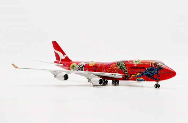 JC Wings Boeing 747-400 Qantas "Wunala Dreaming" VH-OEJ 1:400 Modellflugzeug