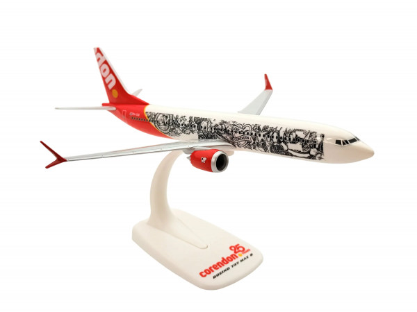 PPC Boeing 737-MAX9 Corendon Airlines "25th Anniversary" PH-CDQ 1:200 Modellflugzeug