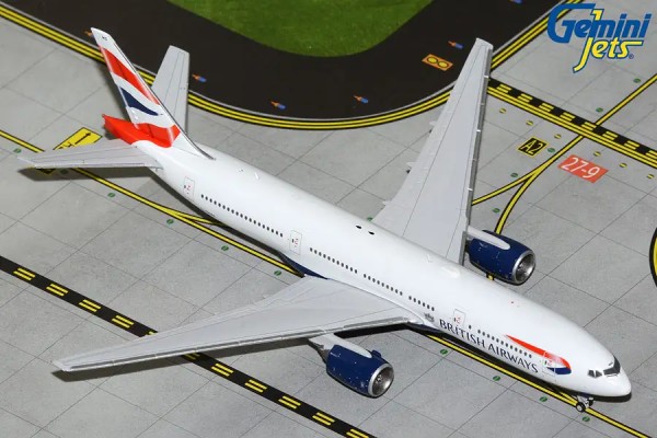 Gemini Boeing 777-200ER British Airways G-YMMS Modellflugzeug
