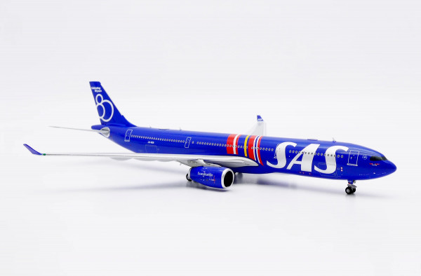 JC Wings Airbus A330-300 SAS Scandinavian "Celebrating 80 Years" LN-RKR 1:400 Modellflugzeug