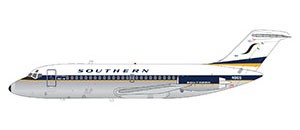 GeminiJets McDonnell Douglas DC-9-15 Southern Air "delivery livery" 1:400 Modellflugzeug