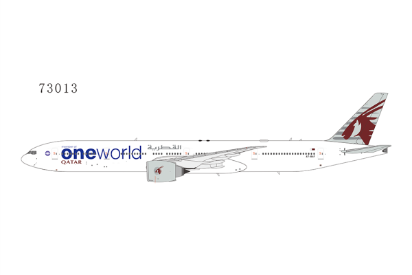 Boeing 777-300ER Qatar Airways "oneworld" A7-BAF Scale 1/400