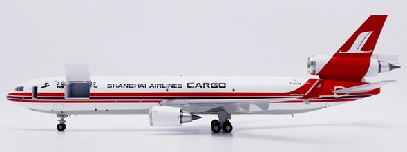 JC Wings McDonnell Douglas MD-11F Shanghai Airlines Cargo Interactive B-2178 1:200 Modellflugzeug