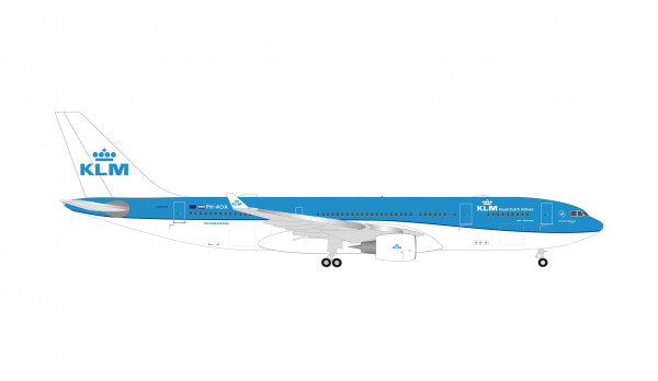 Herpa Wings Airbus A330-200 KLM PH-AOA 1:500 Modellflugzeug