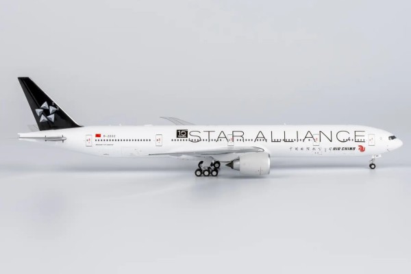 NG Model Boeing 777-300ER Air China "Star Alliance 15 years anniversary" B-2032 1:400 Modellflugzeug