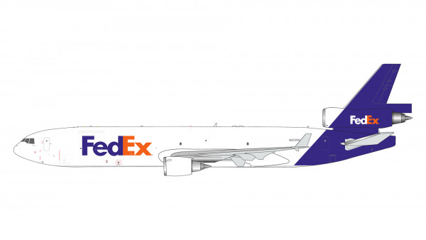 GeminiJets McDonnell Douglas MD-11F FedEx N572FE 1:400 Modellflugzeug
