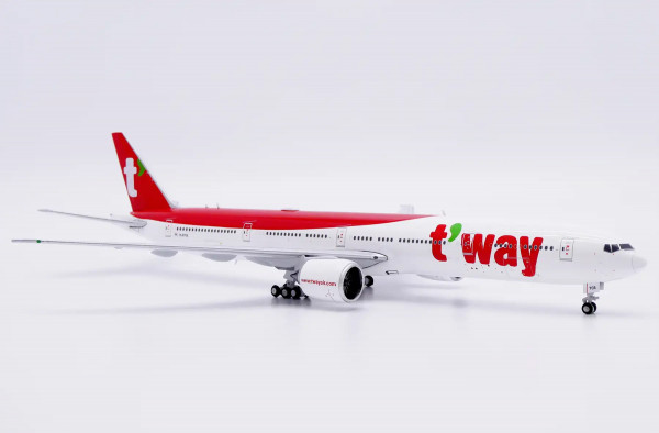 JC Wings Boeing 777-300ER T´Way Air HL8706 1:400 Modellflugzeug